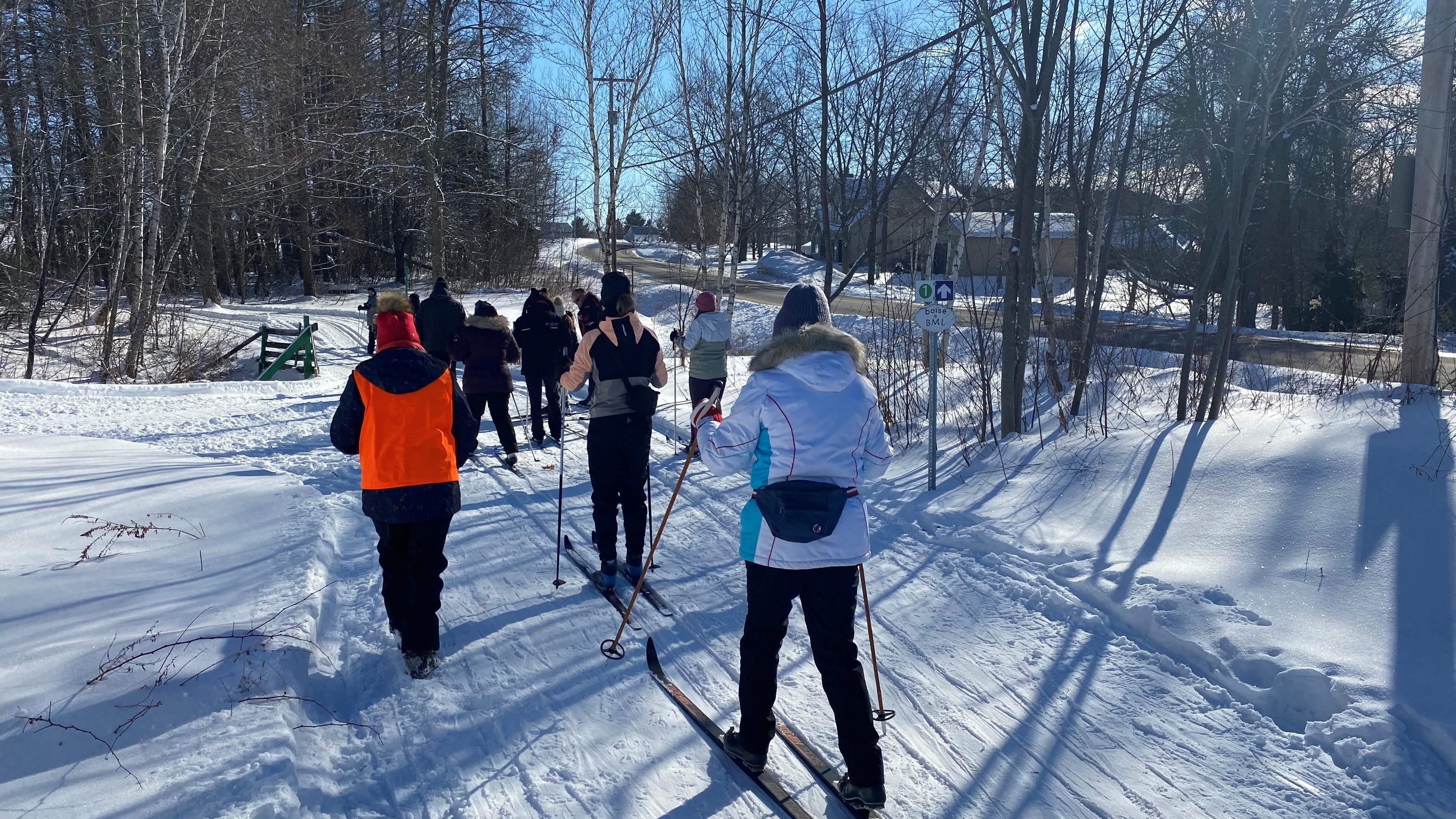 Journée d’initiation au ski de fond à Saint-Lambert