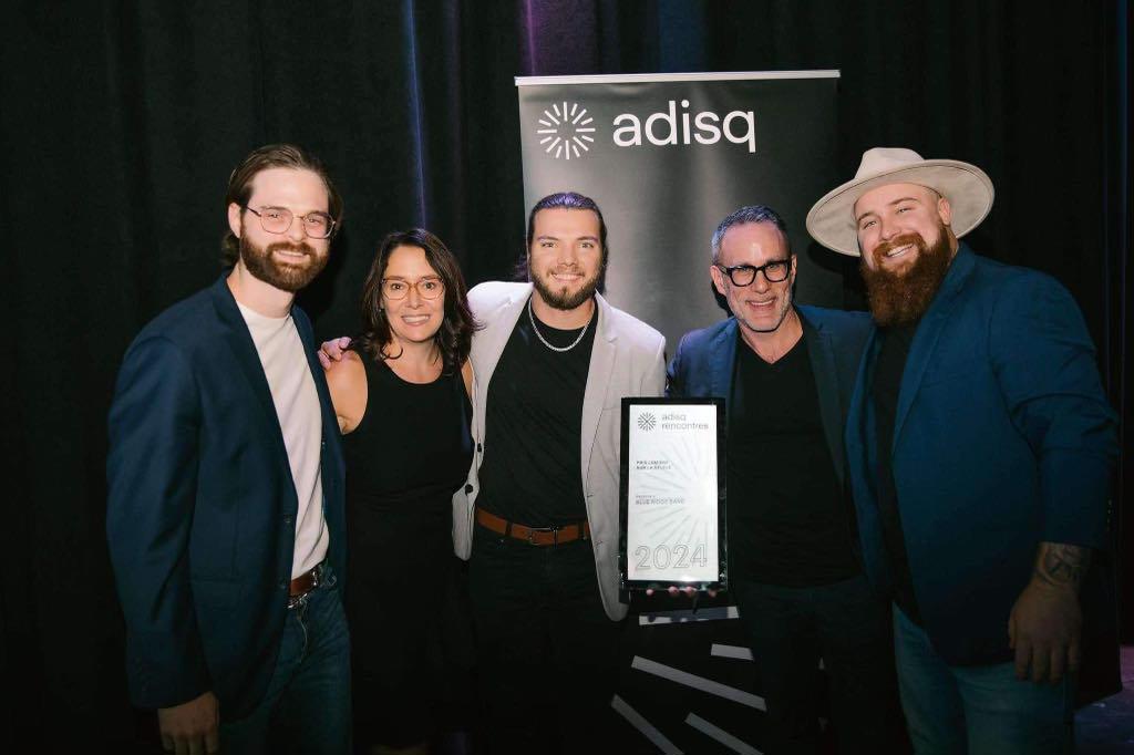 Blue Ridge Band reçoit le prix Lumière sur la relève