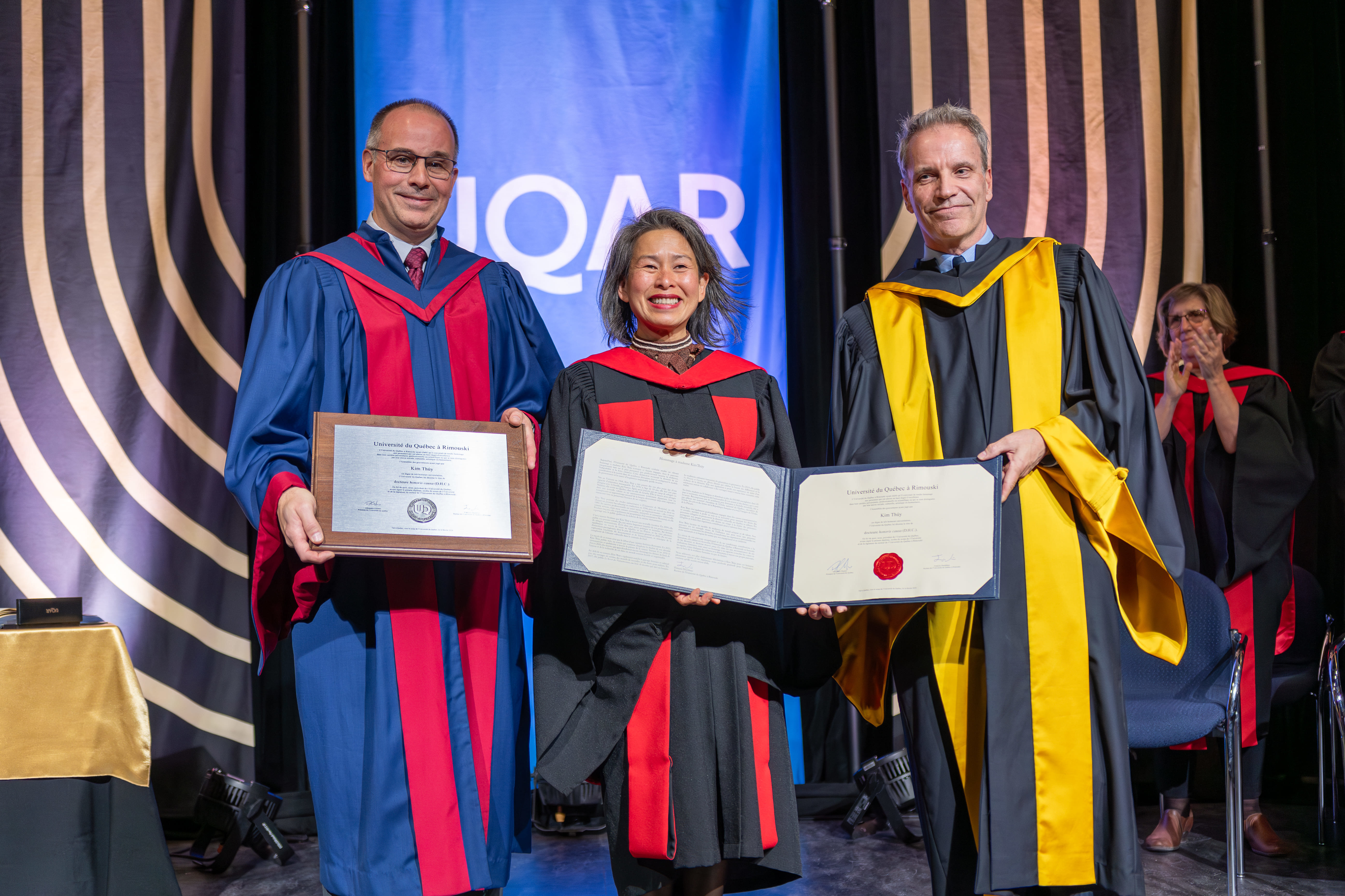 Kim Thúy reçoit le doctorat honoris causa