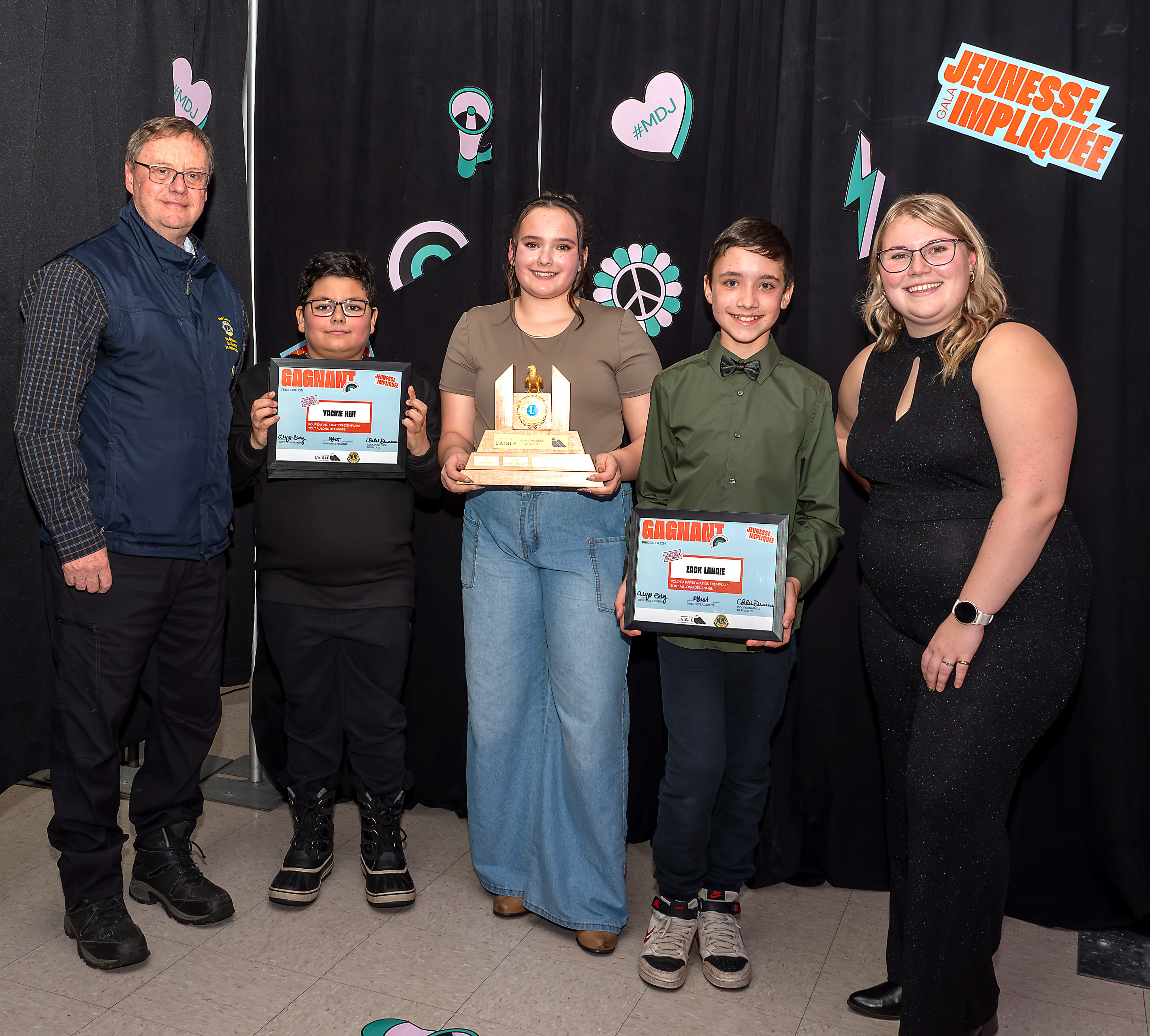 La jeunesse mise à l’honneur lors du Gala Jeunesse impliquée