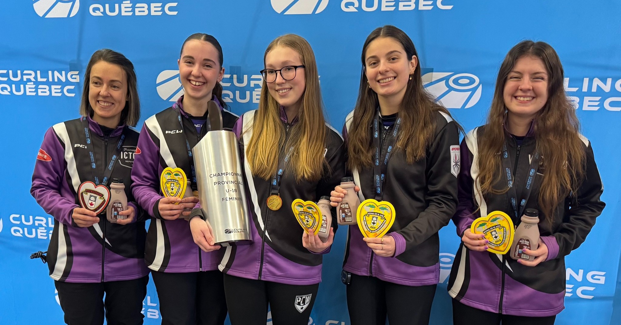 Des curleuses lévisiennes au championnat canadien 