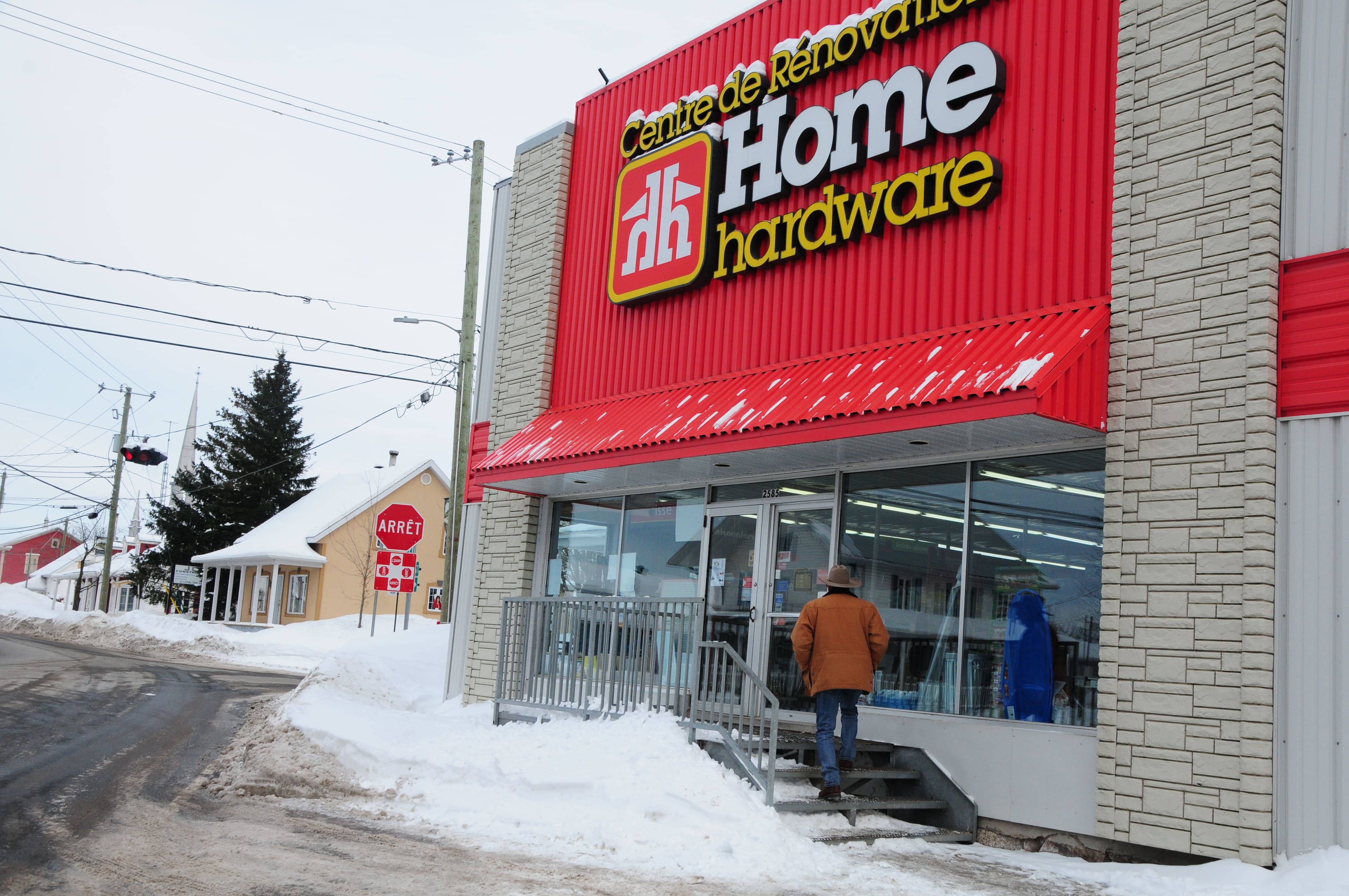 Fermeture du Home Hardware de Saint-Édouard