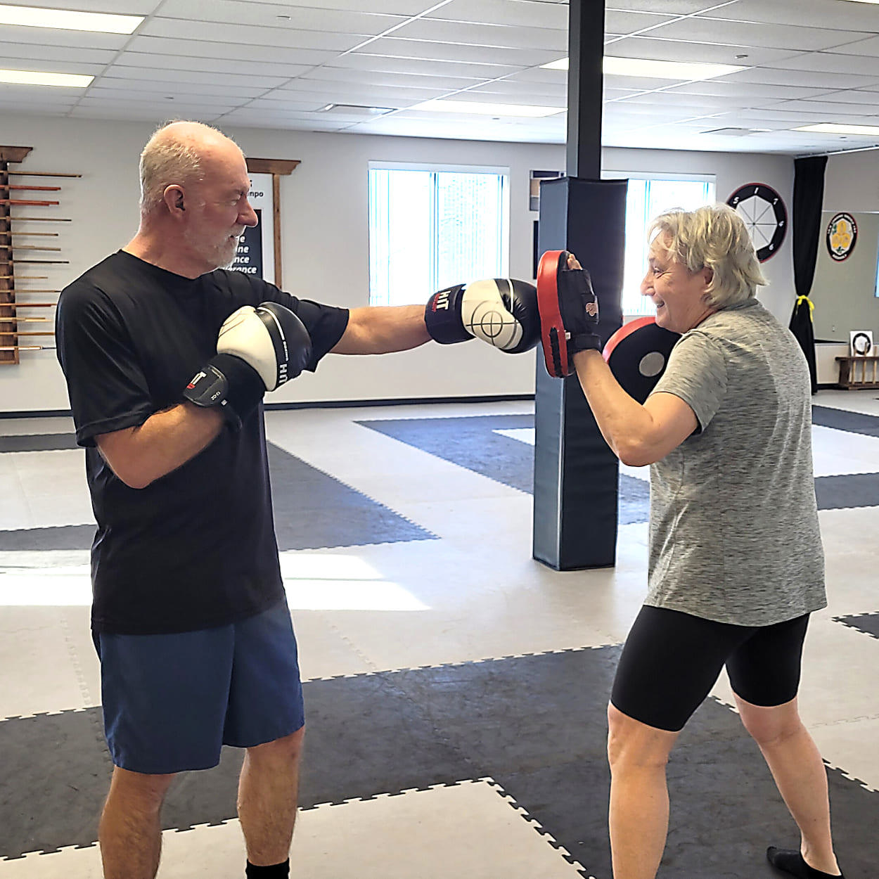 Des cours de boxe pour combattre la vieillesse