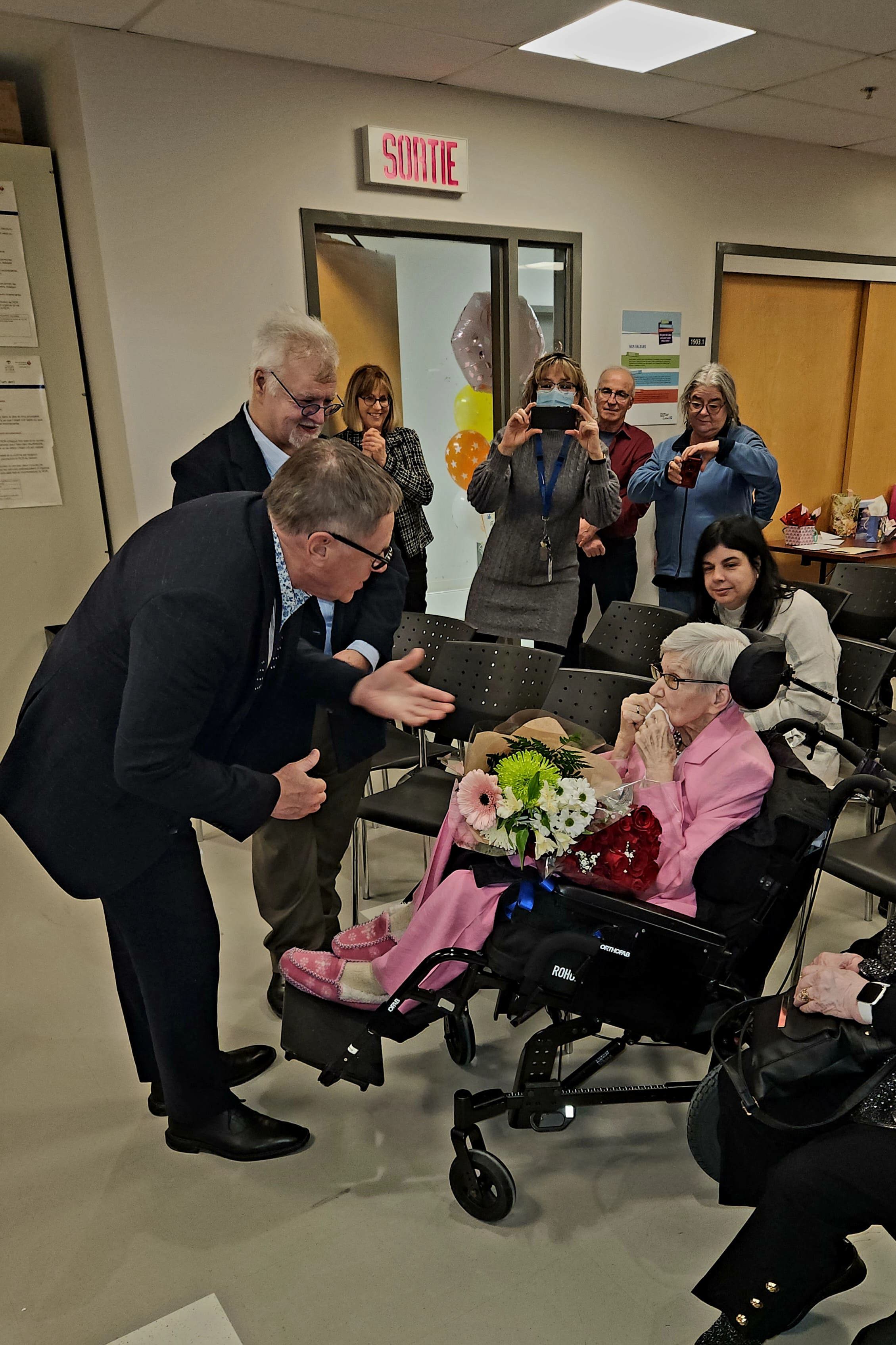 100 ans pour une résidente du CHSLD de Lévis