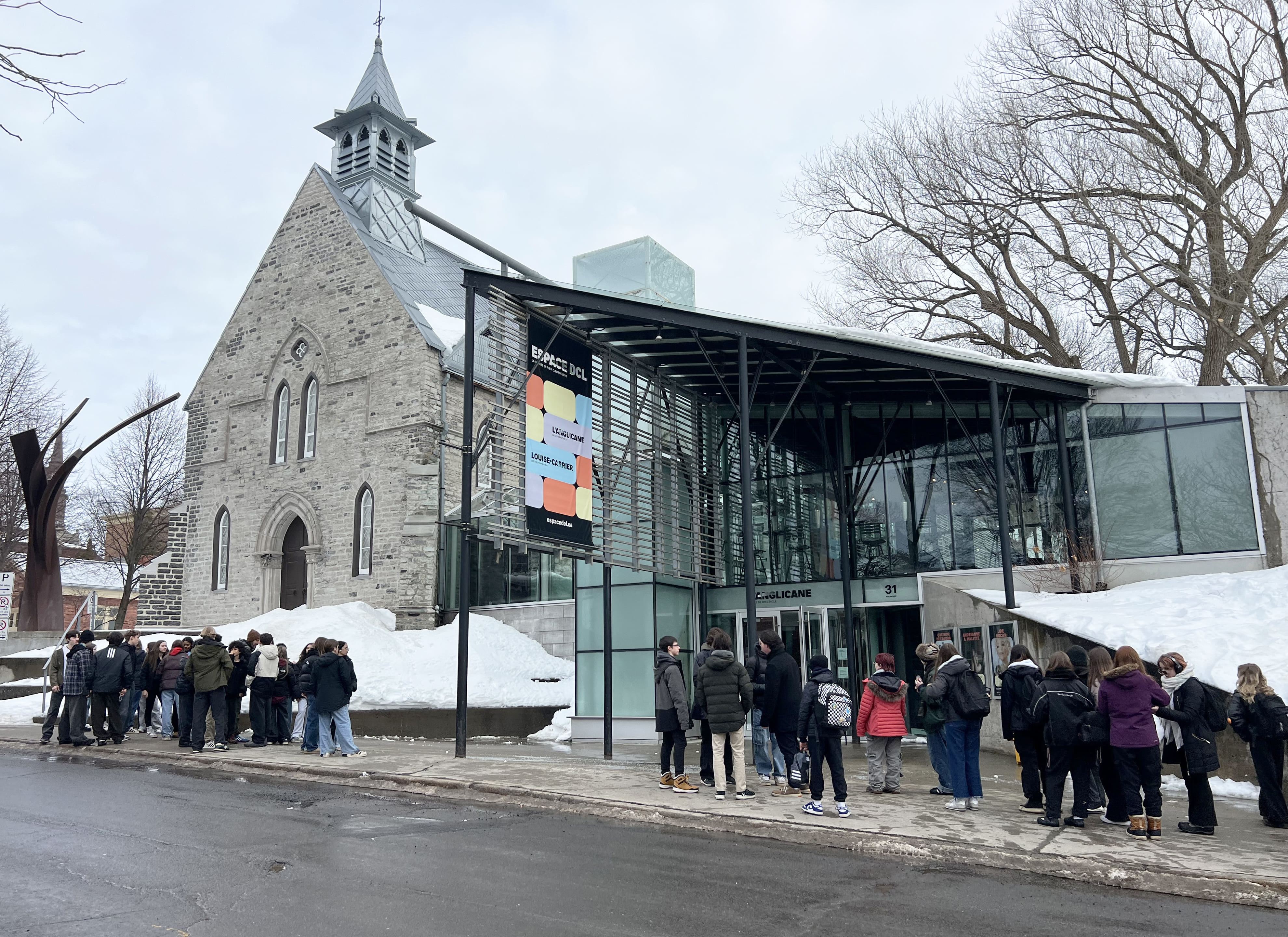 Le groupe QW4RTZ à la rencontre des jeunes à L’Anglicane