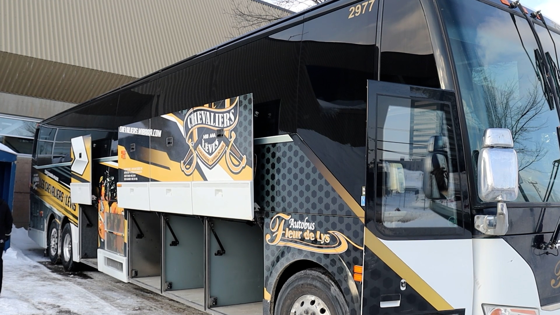 Sur la route avec les Chevaliers de Lévis